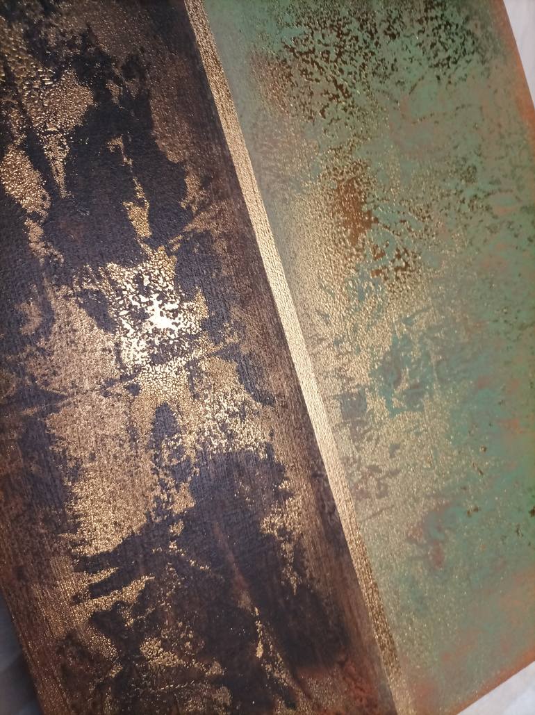 Original Modernism Abstract Painting by Slavomir Klacko