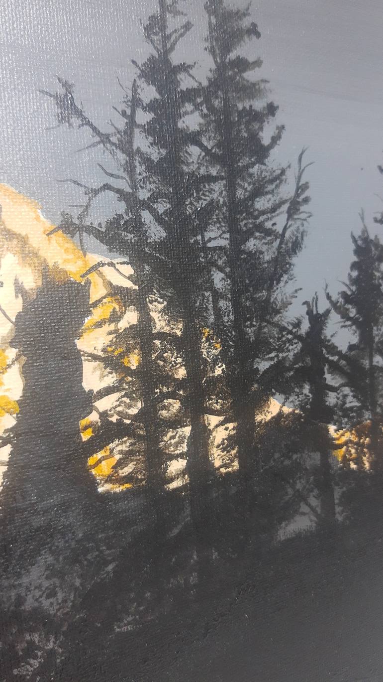 Original Classicism Landscape Painting by Slavomir Klacko