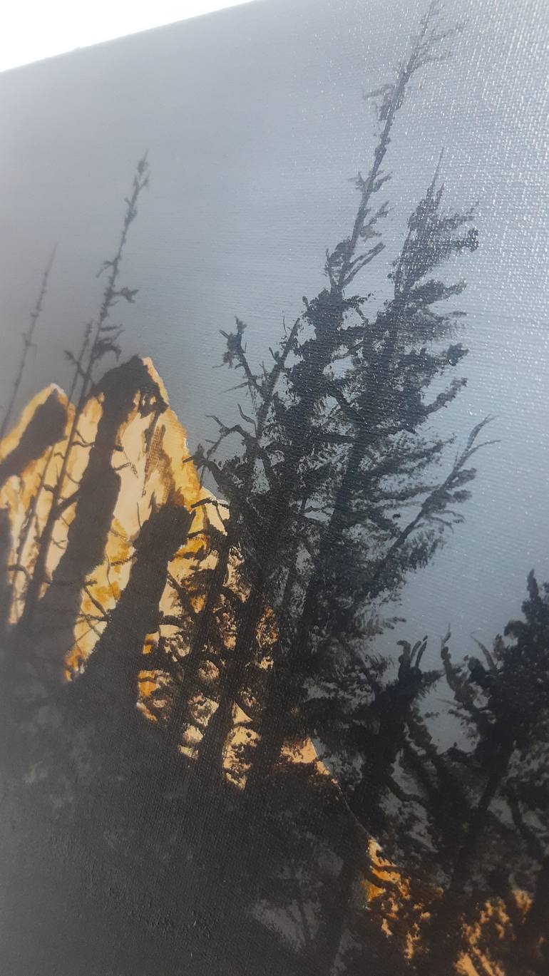 Original Classicism Landscape Painting by Slavomir Klacko