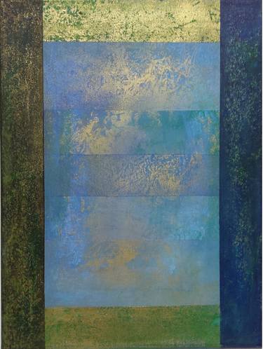 Original Minimalism Abstract Painting by Slavomir Klacko