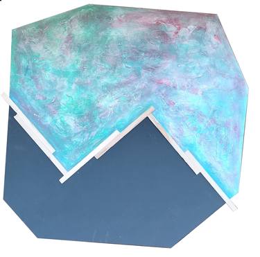 Original Minimalism Abstract Mixed Media by Slavomir Klacko