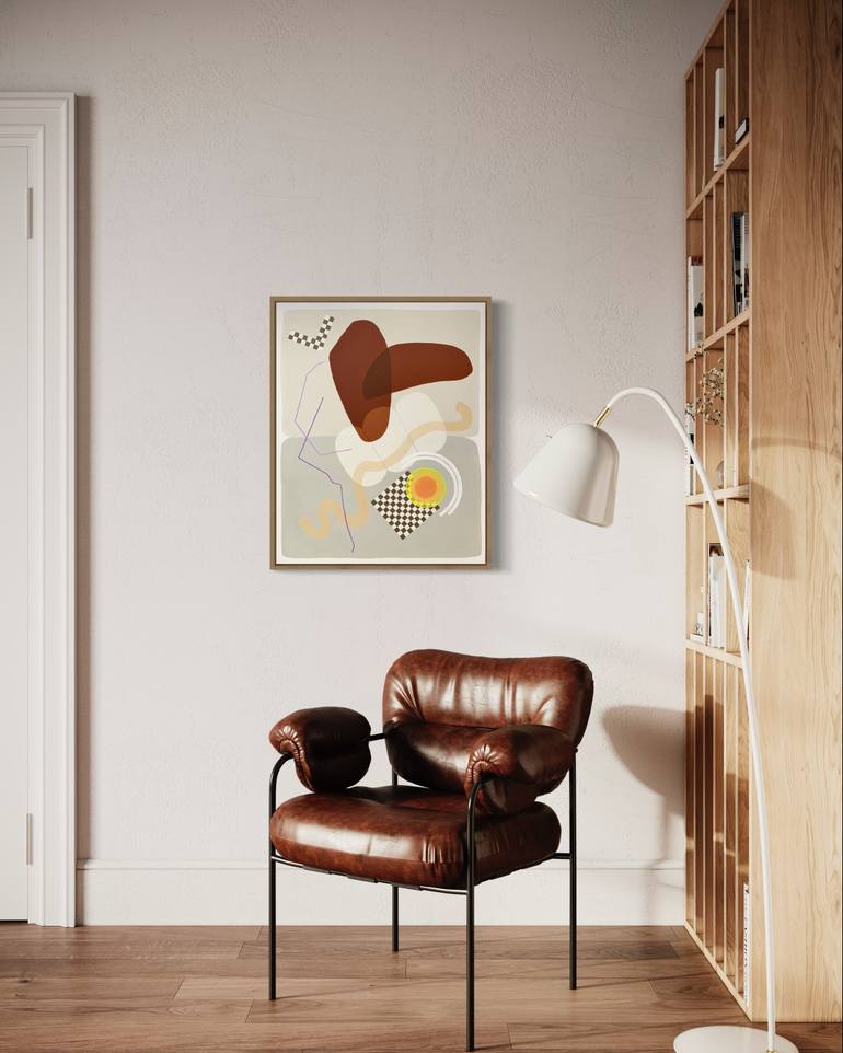 Original Contemporary Abstract Painting by Gigi Tordecilla