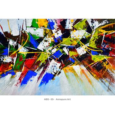 Original Conceptual Abstract Paintings by Mahesh Annapure