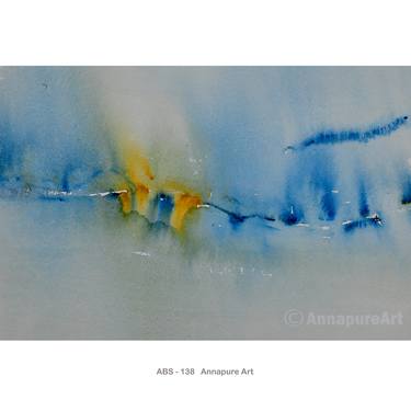 Original Abstract Landscape Paintings by Mahesh Annapure