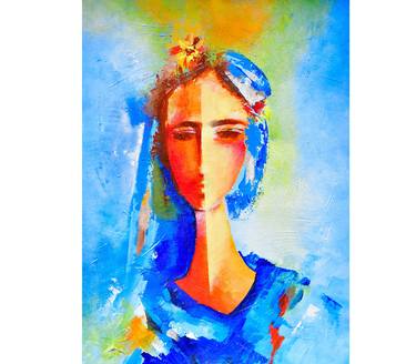 Original Abstract Paintings by Mahesh Annapure