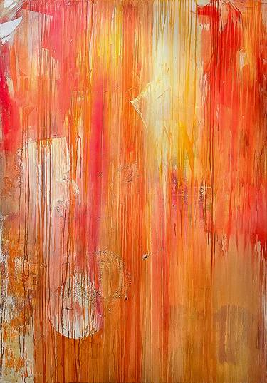 Original Abstract Expressionism Abstract Paintings by Kiara Knevels