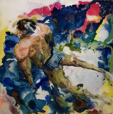Original Contemporary Abstract Mixed Media by Karim  Konrad