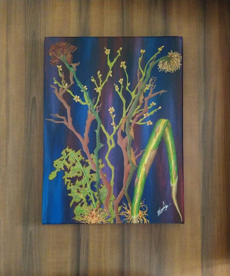 Original Expressionism Nature Painting by Blanca Dsouza