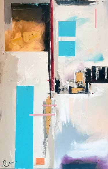 Original Abstract Painting by Emily Mitchell