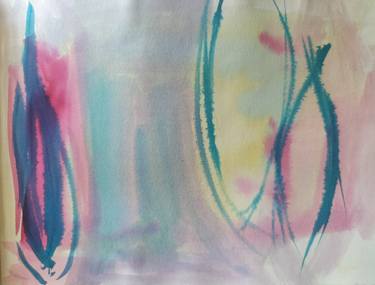 Original Color Field Painting Abstract Painting by N U U R Art