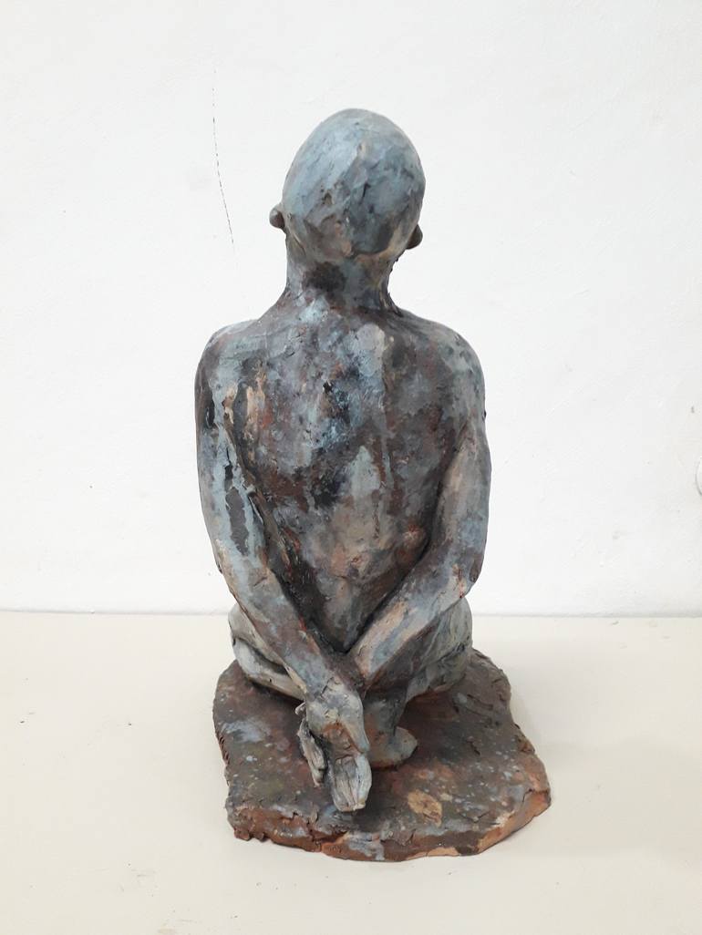 Original Men Sculpture by Francesco Marinaro