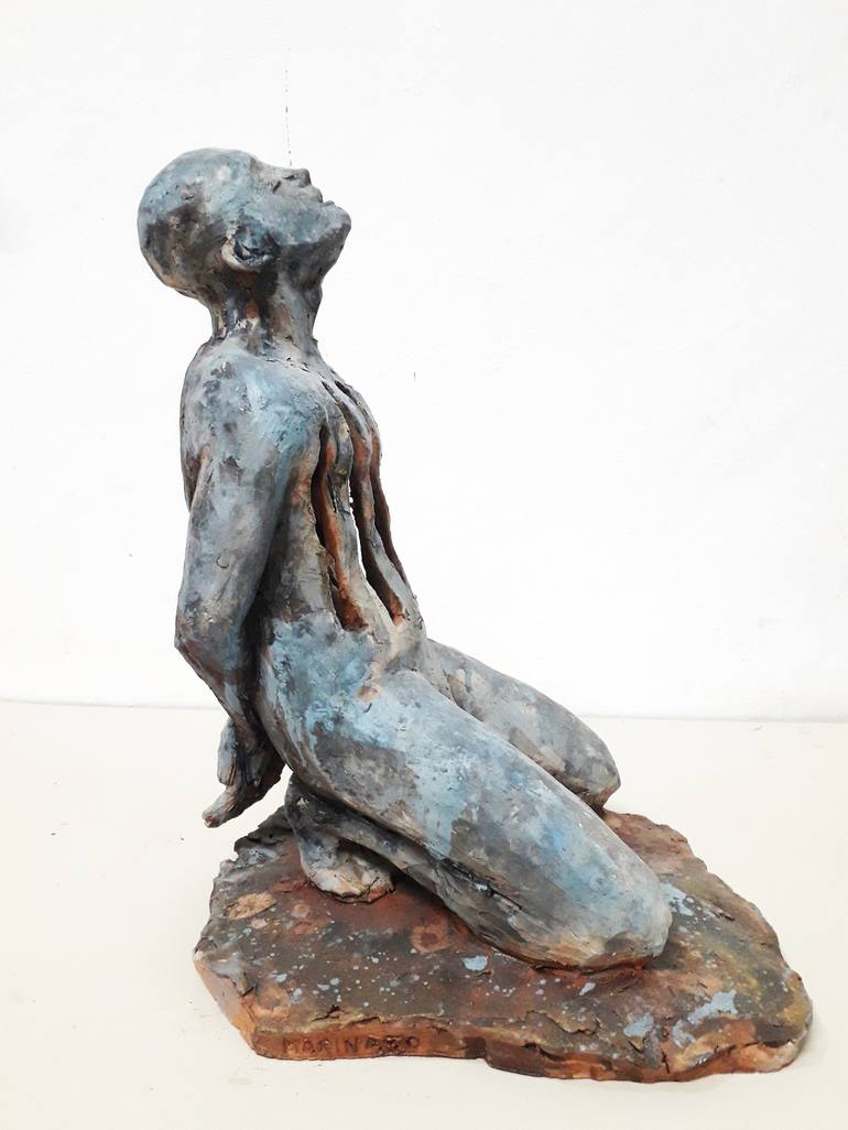 Original Contemporary Men Sculpture by Francesco Marinaro