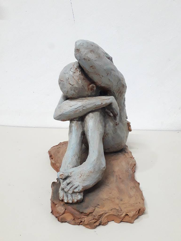 Original Contemporary Men Sculpture by Francesco Marinaro