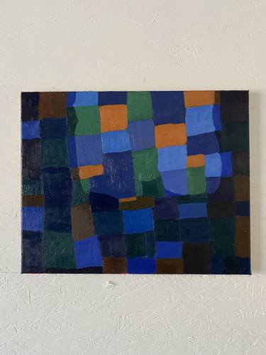 Original Cubism Abstract Paintings by Ian Wilson