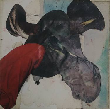 Print of Abstract Animal Collage by Sophie Van Haren