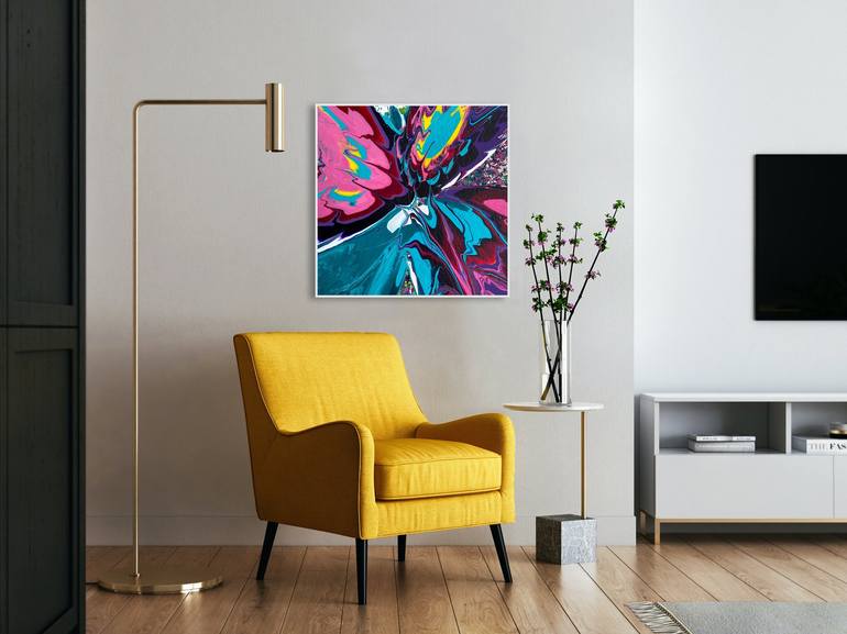 Original Contemporary Abstract Painting by Maria Nedelcheva