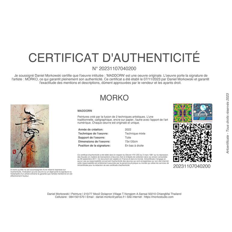 Original Modernism Abstract Mixed Media by Daniel Morkowski
