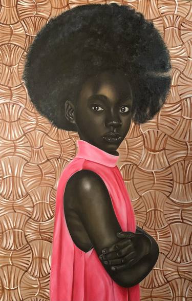 Original Expressionism Health & Beauty Mixed Media by Boluwatife Okewale
