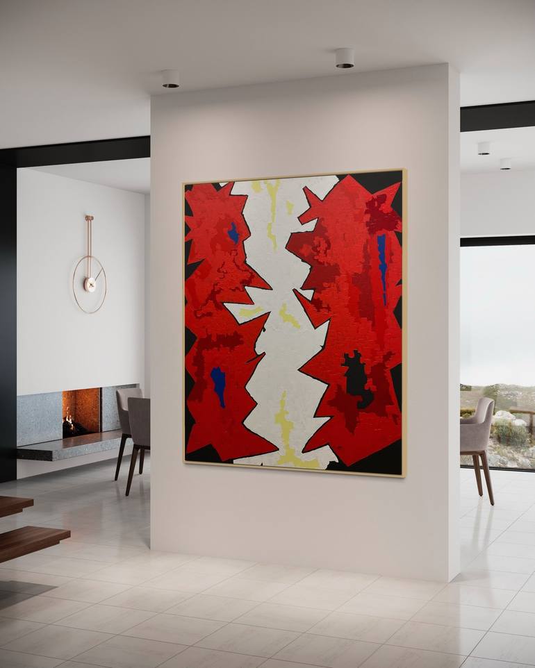 Original Abstract Painting by Amor Osto