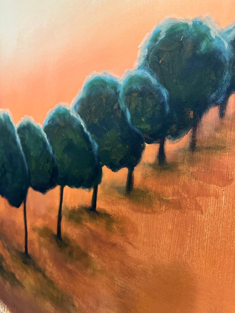 Original Figurative Landscape Painting by Iryna Bondar