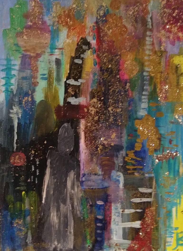 Original Abstract Painting by Jessica McGlothern