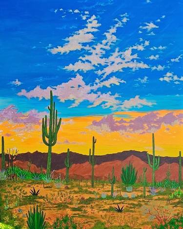 Original Impressionism Landscape Painting by Shyanne Jenkins