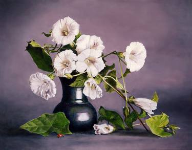 Original Floral Paintings by MIKE SMITH