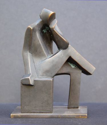 Original Men Sculpture by Mikhail Siimes