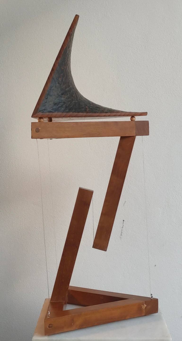 Original Minimalism Geometric Sculpture by FELISARDO DA BILBI