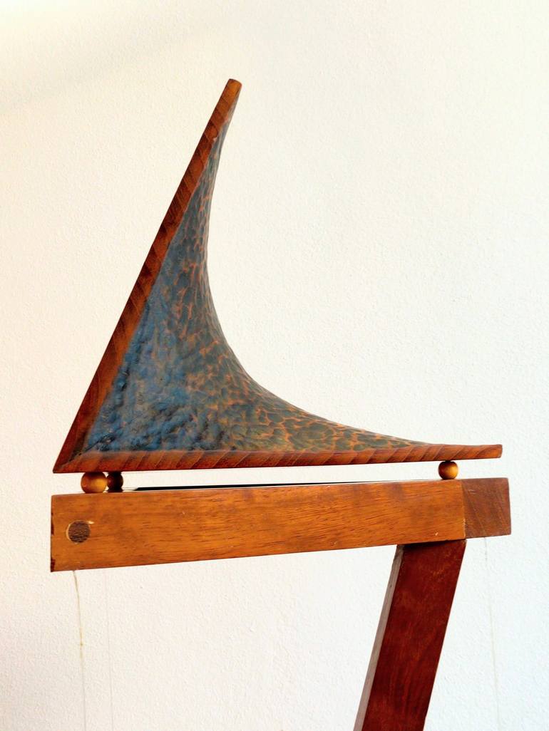 Original Geometric Sculpture by FELISARDO DA BILBI