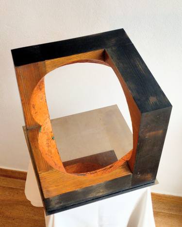 Original Minimalism Geometric Sculpture by FELISARDO DA BILBI