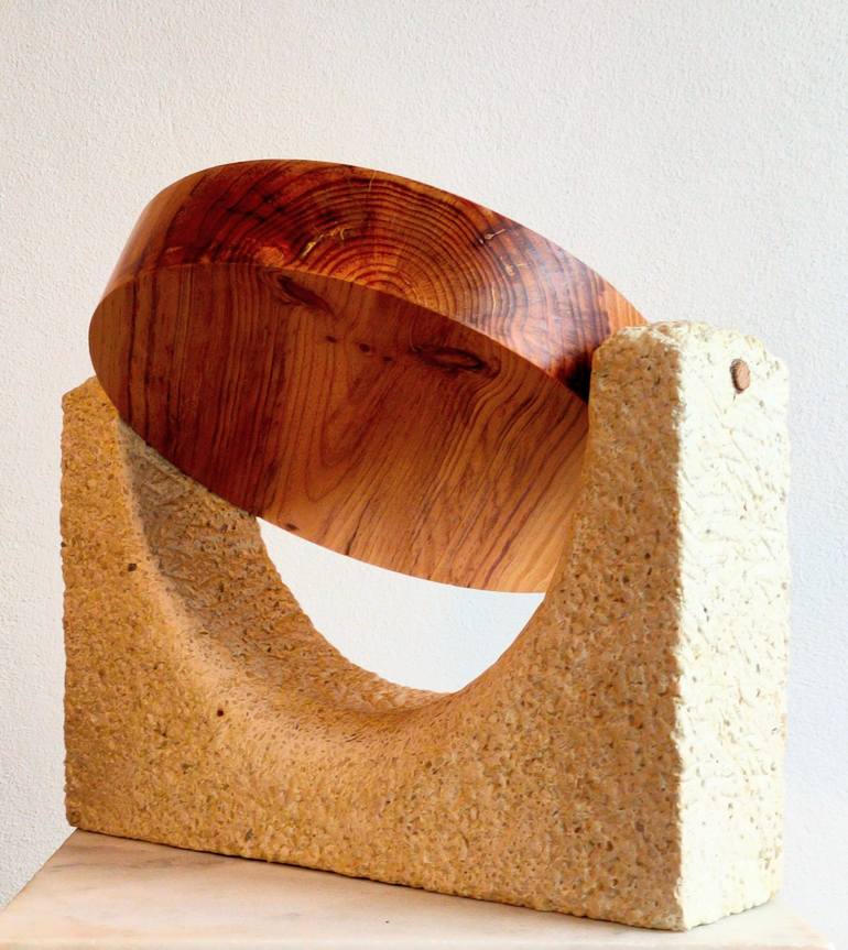 Original Minimalism Geometric Sculpture by Felisardo Da Bilbi