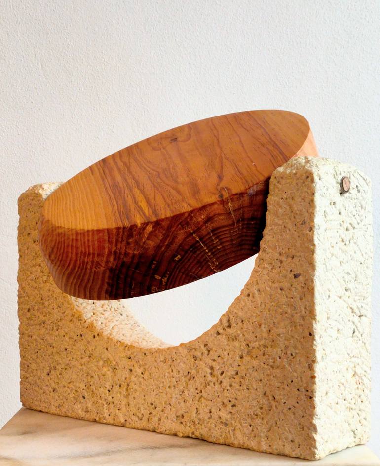 Original Minimalism Geometric Sculpture by Felisardo Da Bilbi