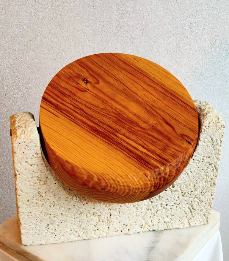 Original Minimalism Geometric Sculpture by Felisardo Da Bilbi