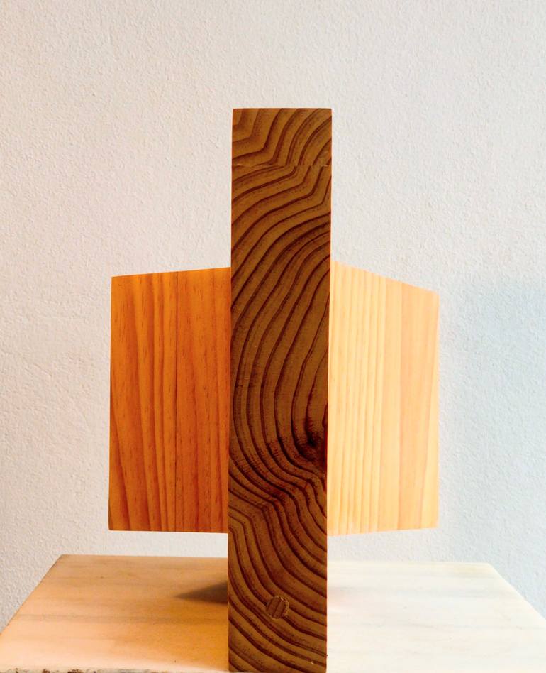 Original Minimalism Geometric Sculpture by Felisardo Da Bilbi