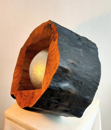 Original Geometric Sculpture by FELISARDO DA BILBI