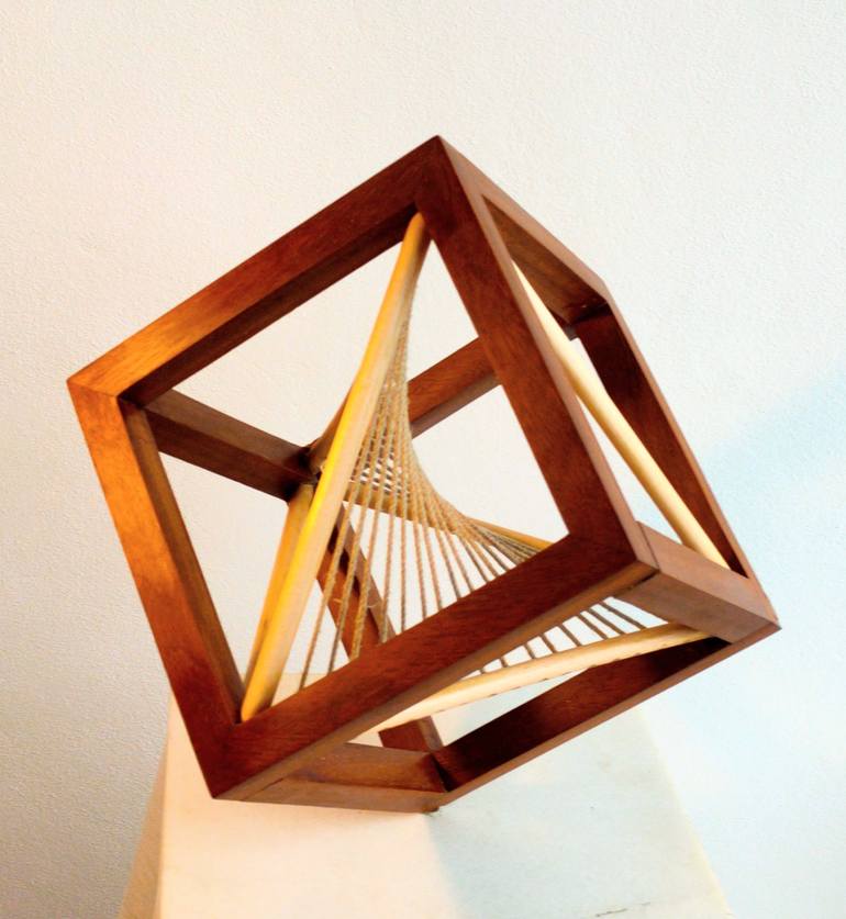 Original Minimalism Geometric Sculpture by FELISARDO DA BILBI