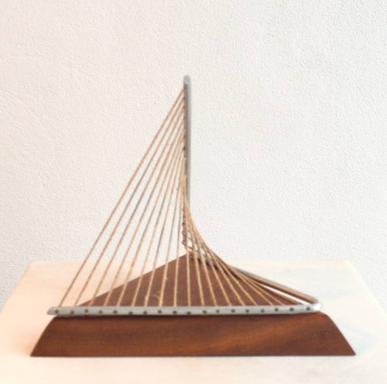 Original Minimalism Geometric Sculpture by FELISARDO DA BILBI