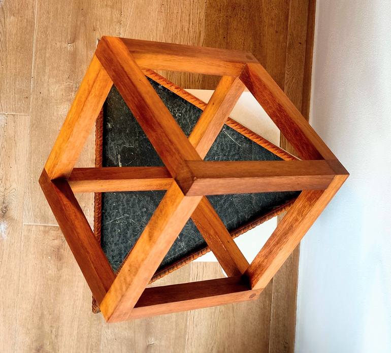 Original Minimalism Geometric Sculpture by FELISARDO DA BILBI