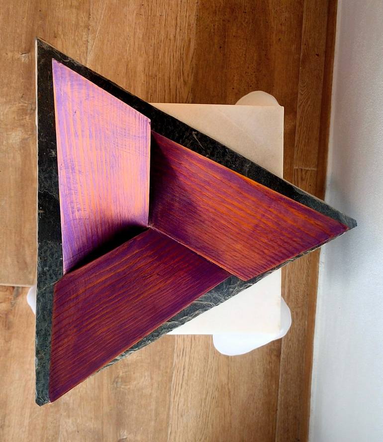 Original Minimalism Geometric Sculpture by FELISARDO DA BILBI