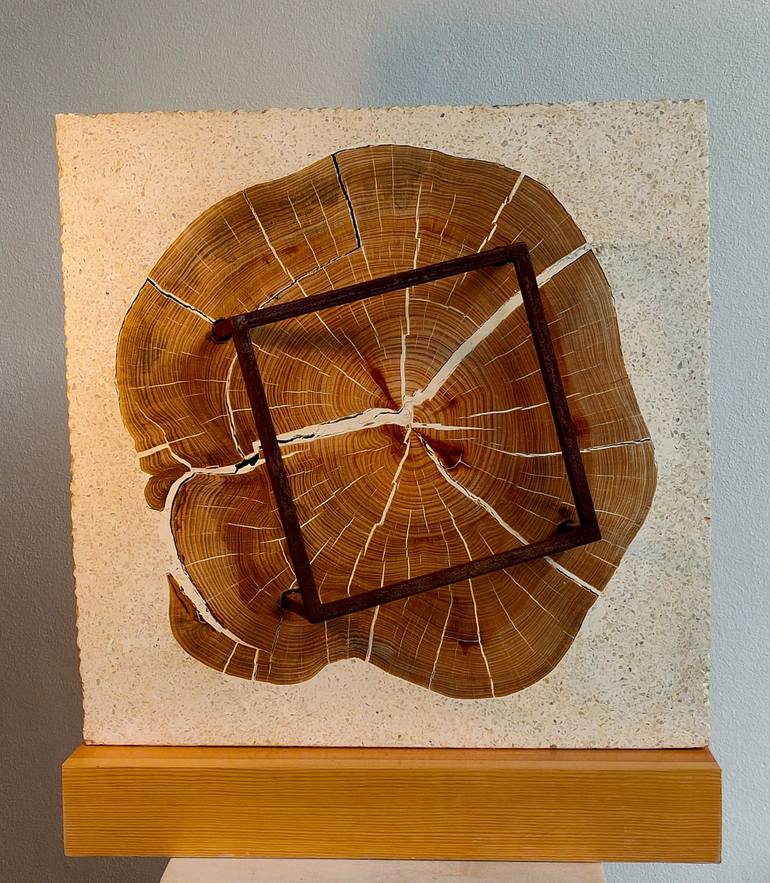 Original Minimalism Geometric Sculpture by FELISARDO DA BILBI