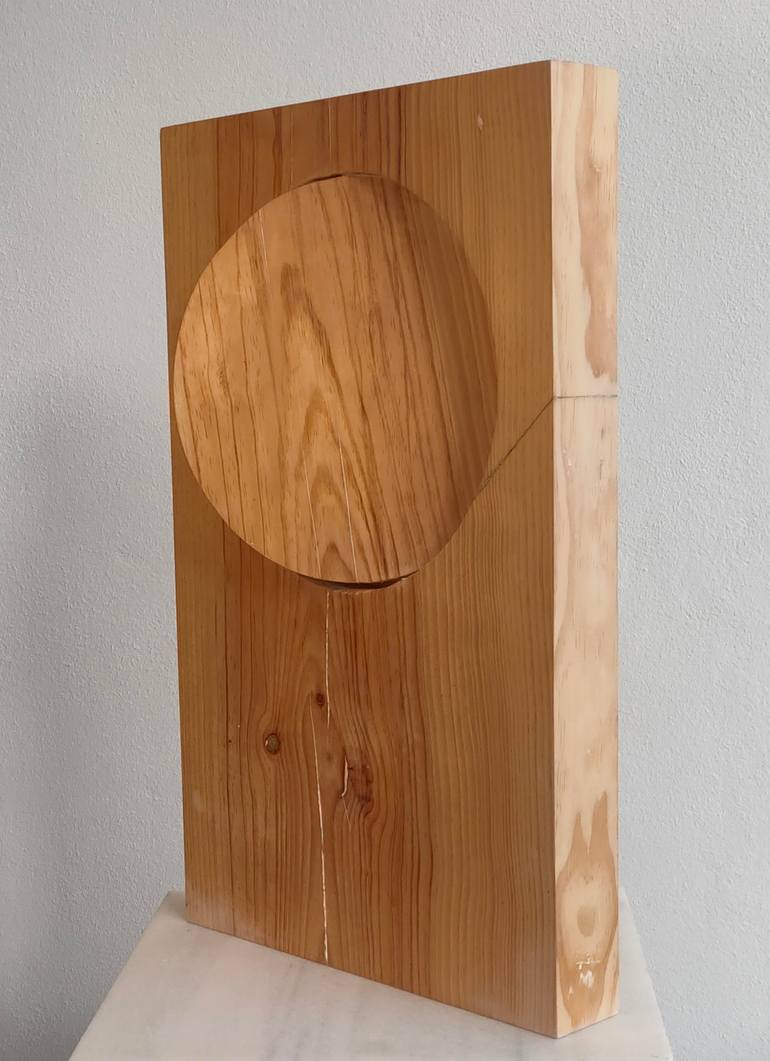 Original Minimalism Geometric Sculpture by Felisardo Da Bilbi