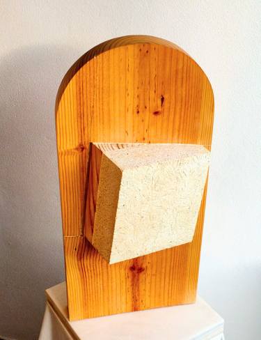 Original Geometric Sculpture by FELISARDO DA BILBI