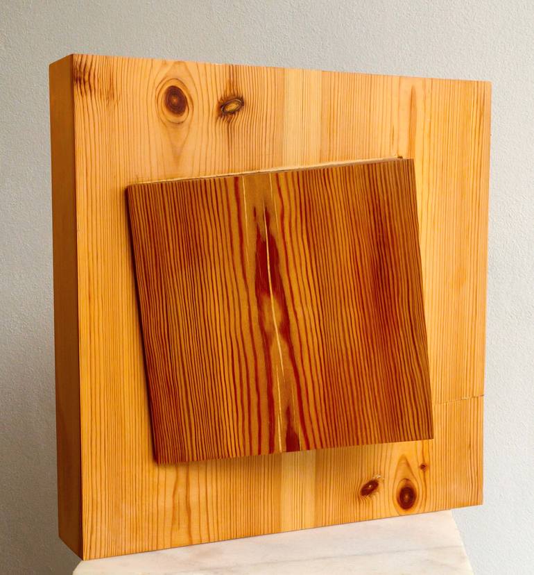 Original Minimalism Geometric Sculpture by Felisardo Da Bilbi
