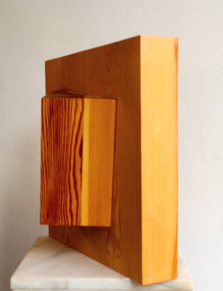 Original Minimalism Geometric Sculpture by Felisardo Da Bilbi