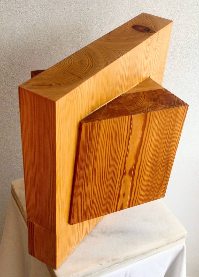 Original Minimalism Geometric Sculpture by Felisardo Da Bilbi