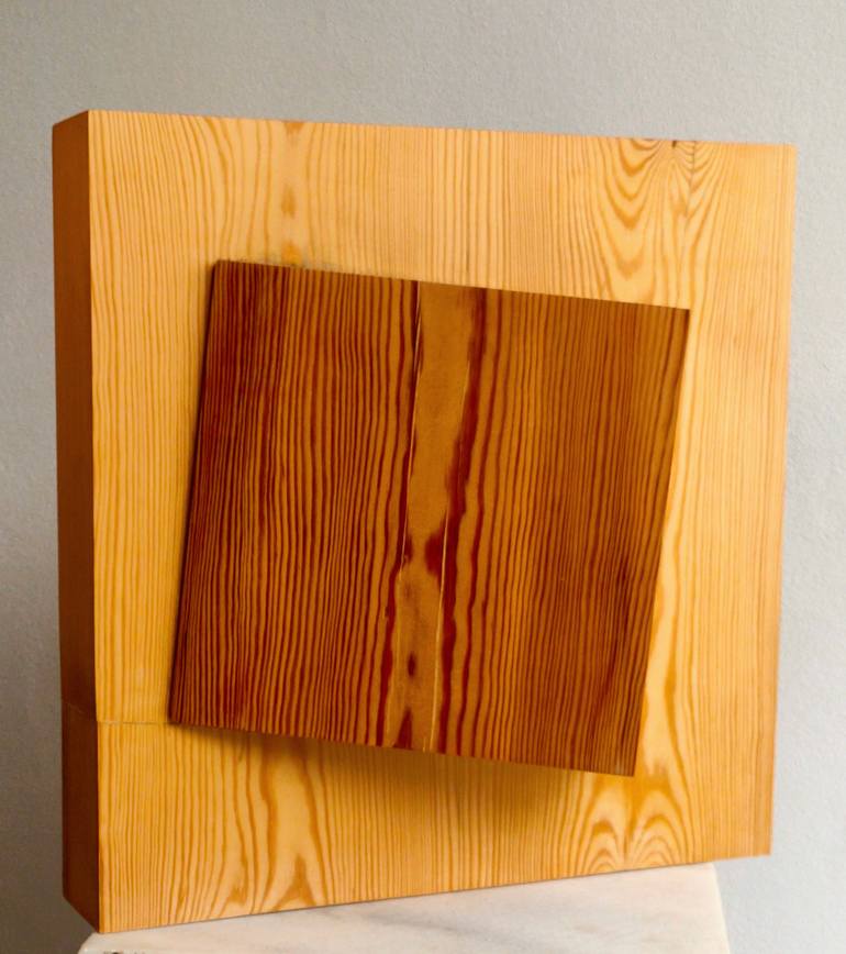 Original Minimalism Geometric Sculpture by Felisardo Da Bilbi