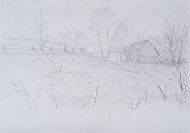 Print of Conceptual Landscape Drawings by Hennadii Volokitin
