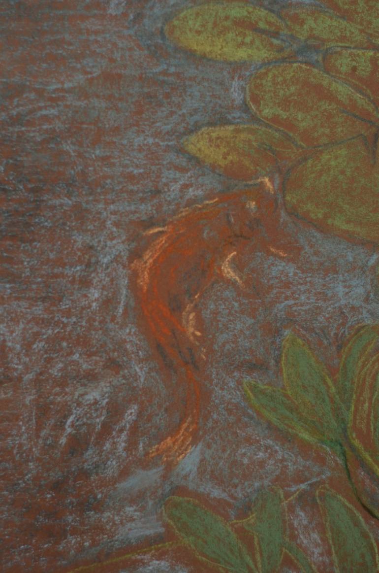 Original Expressionism Landscape Drawing by Hennadii Volokitin