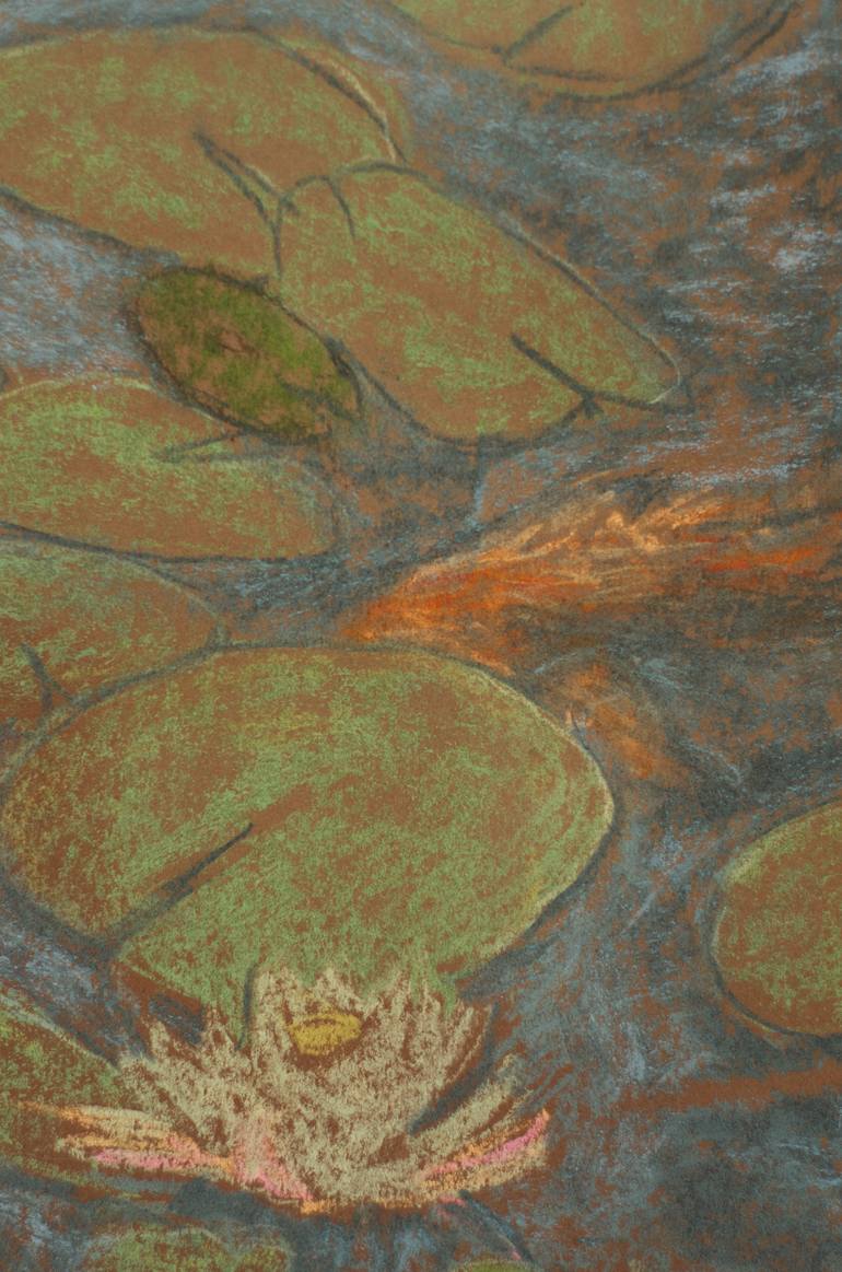 Original Expressionism Landscape Drawing by Hennadii Volokitin